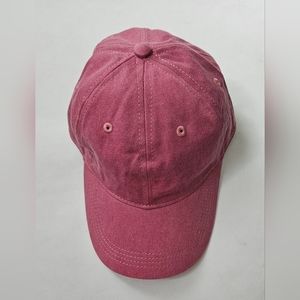 Authentic Pigment Mauve Bassett Cap StrapBack 100% Cotton One Size Fits Most
